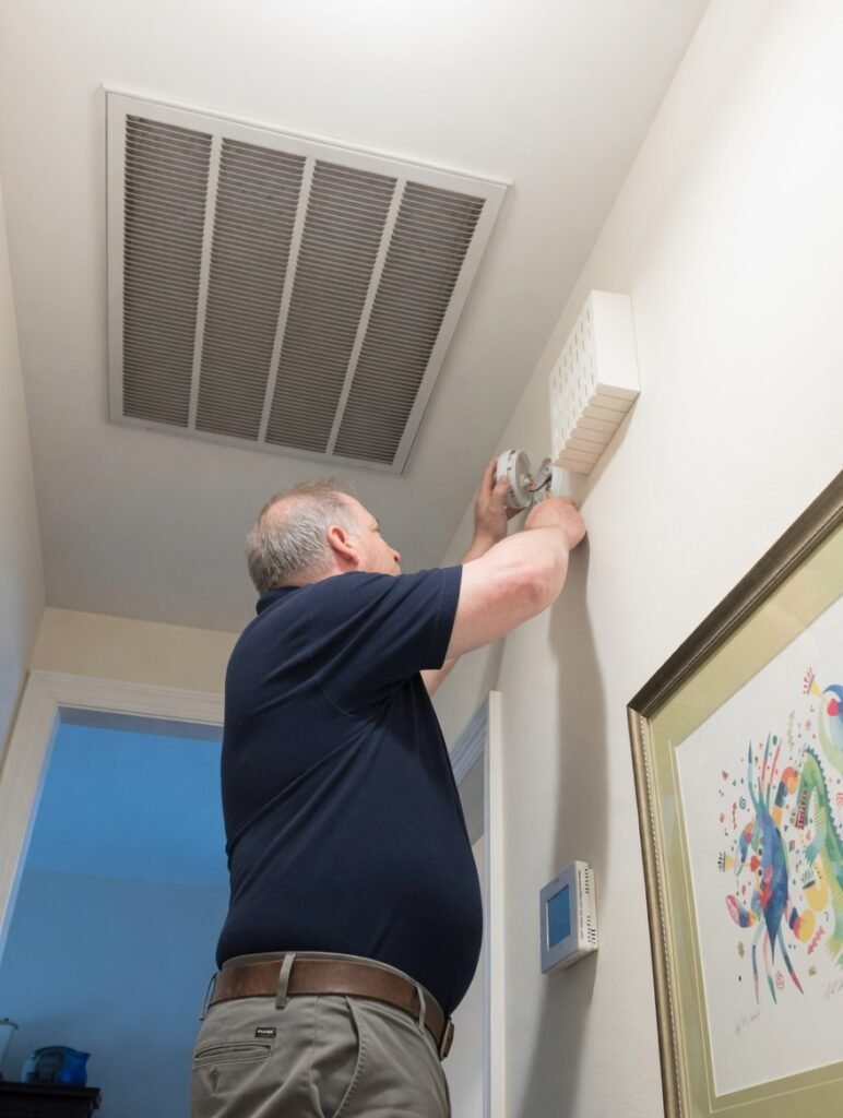 Smoke detector photo